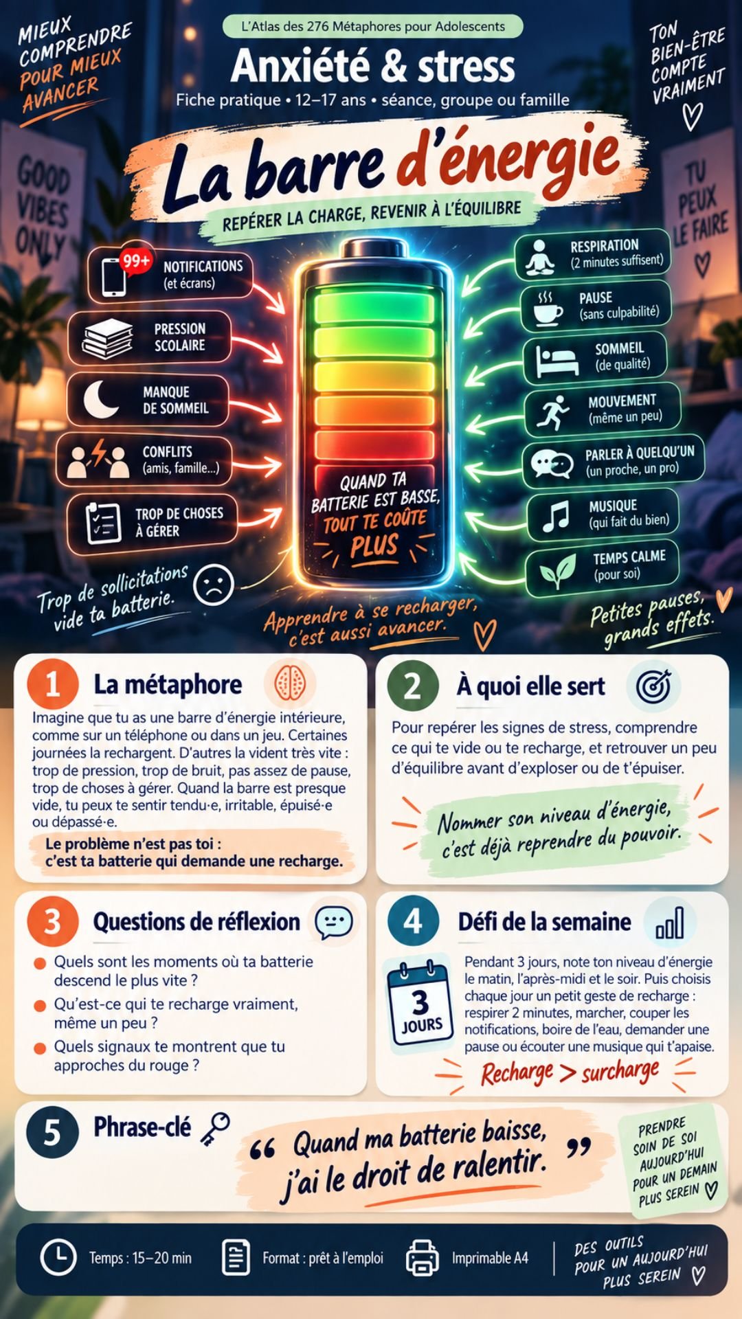 Ficha do tema Redes sociais e comparação: metáfora O algoritmo do cérebro, com perguntas e desafio